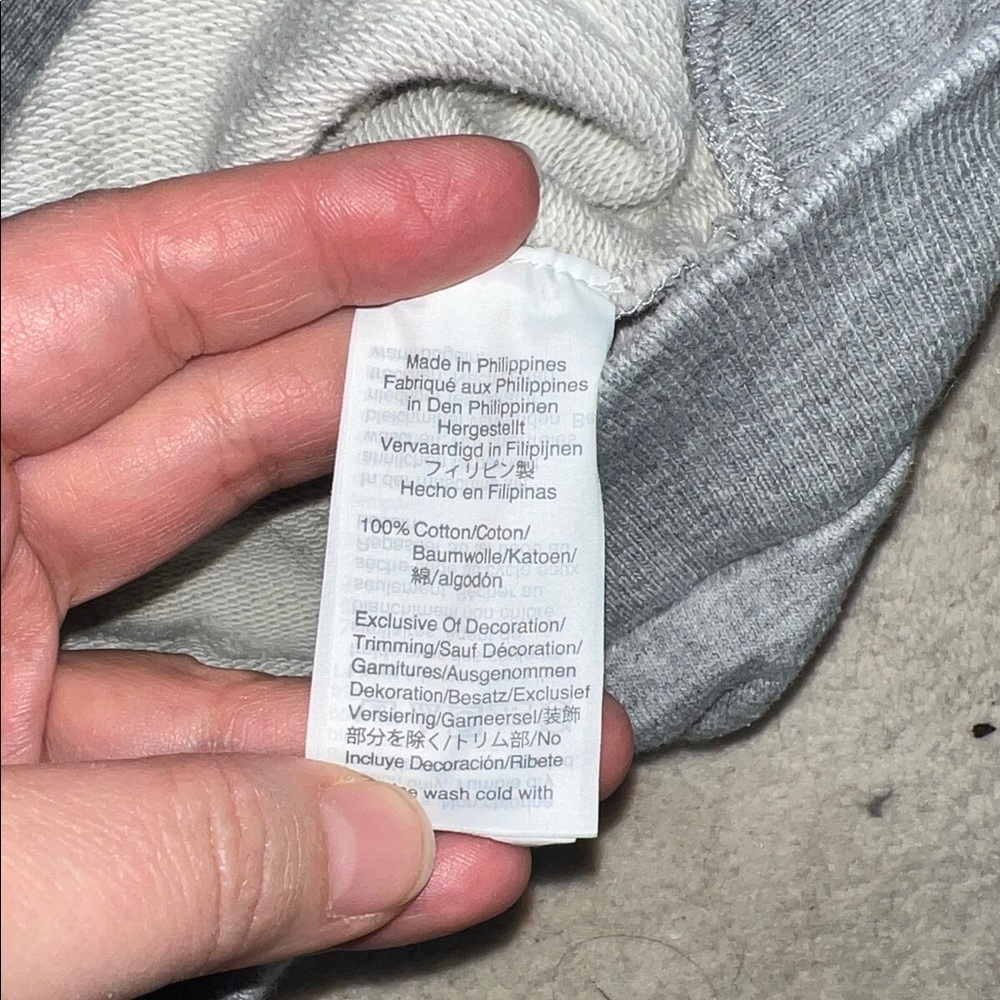 J. Crew Heather Gray ‘Brooklyn’ Sweatshirt - Picture 4 of 5